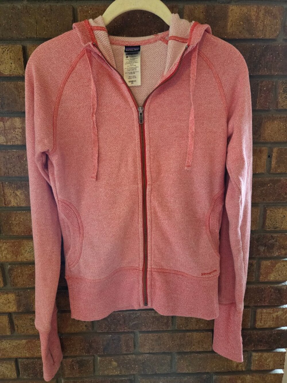 Patagonia Coral Zip Up Hoodie Women's Size XS
